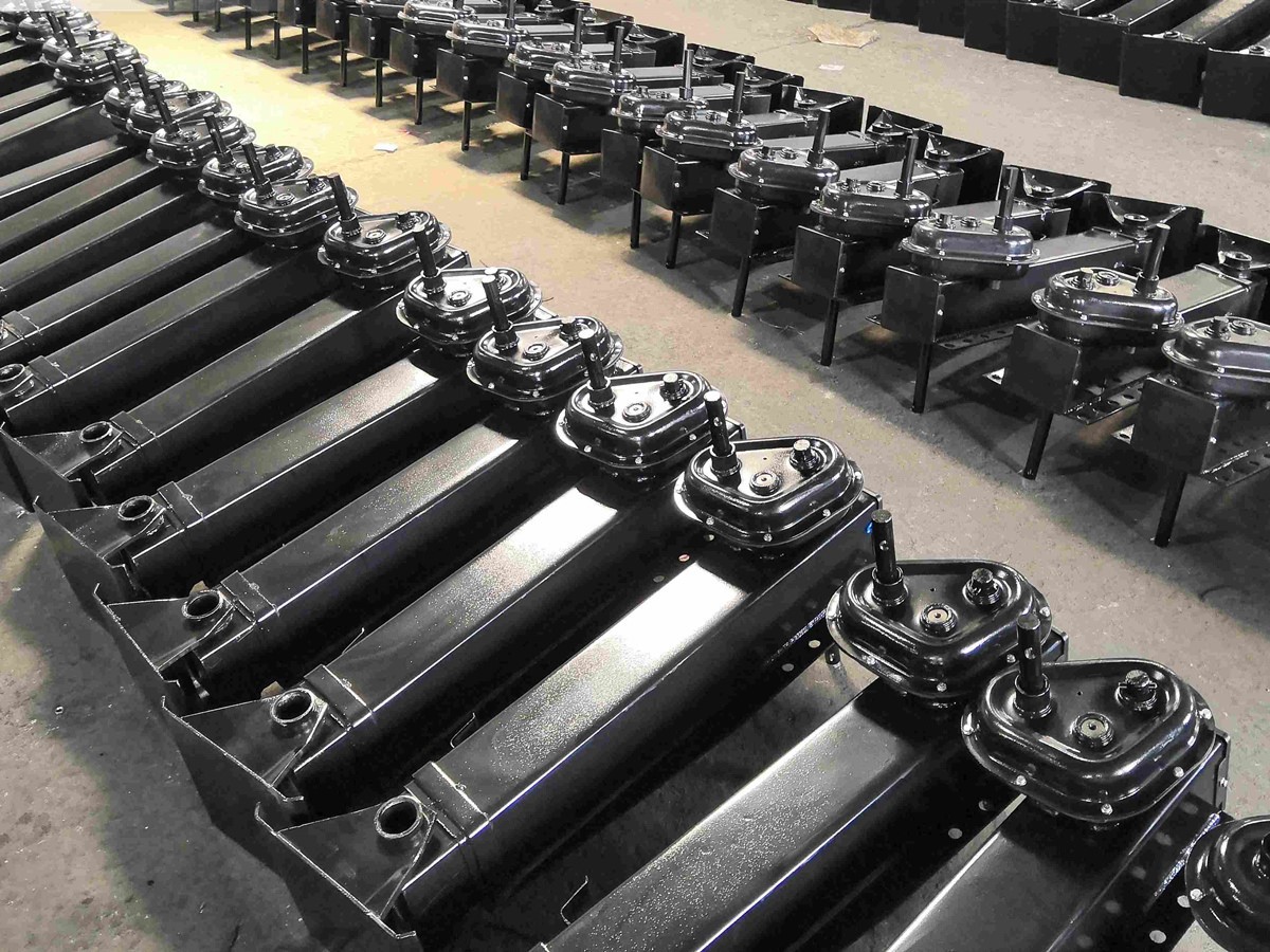 5 Jost type landing gear storage area